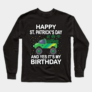 St Patricks day Birthday Long Sleeve T-Shirt